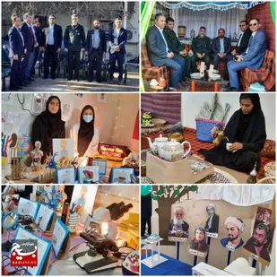 راه اندازی بازارچه دانش آموزی در دبیرستان مشکات
