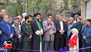 افتتاح سه پروژه عمرانی و فرهنگی در بخش چندار شهرستان ساوجبلاغ+تصاویر و فیلم