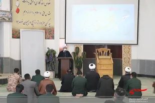 مراسم روز پاسدار در سپاه کربلا
