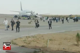 &nbsp;نخستین پرواز مسافربری در فرودگاه گناباد به زمین نشست