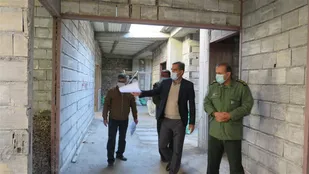 بازدید فرمانده سپاه شاهرود از درمانگاه رضوی و نقاهتگاه+ تصاویر
