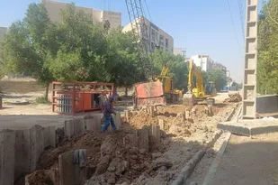 اجرای طرح جمع&zwnj;آوری فاضلاب مناطق زیتون کارمندی و ملی&zwnj;راه اهواز
