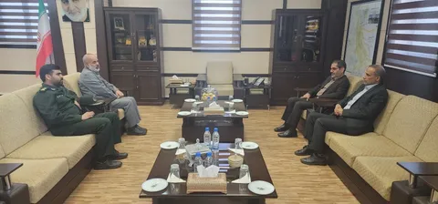 دیدار و گفتگوی رئیس سازمان بسیج ادارات و کارمندان کشور با استاندار سیستان و بلوچستان