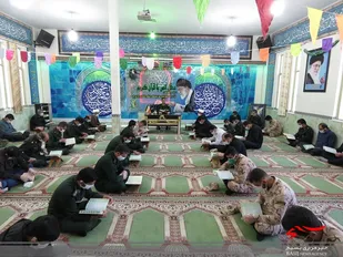 برگزاری محفل (باشکوه) انس با قرآن کریم  در سپاه سنقر
