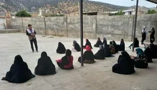 آموزش کاشت زعفران در بخش ارمند