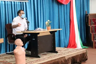 کارگاه آموزشی خودامدادی و دگر امدادی سپاه شاهرود برگزار شد+ تصاویر