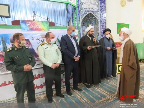 معارفه امام جمعه جدید شهر خشکرود شهرستان زرندیه