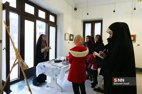 برگزاری ورکشاپ نقاشی با تدریس هنرمند بسیجی در فرهنگستان هنر