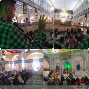 برگزاری نهضت سواد رسانه توسط حوزه بسیج پیامبر اعظم(ص) در نماز جمعه راین