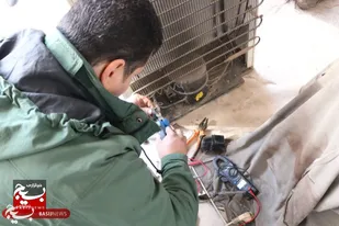 اردوی جهادی بسیج اصناف رودبار به روستای گورد عمارلو