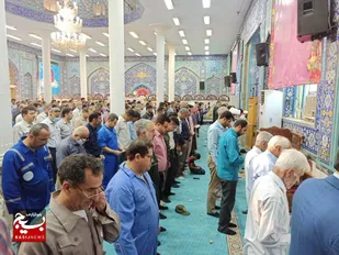 نماز عید سعید فطر در خارگ
