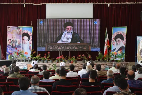 ویدیئو کنفرانس فرمایشات مقام معظم رهبری بمناسبت تجلیل از یک میلیون رزمنده و پیشکسوت دفاع مقدس