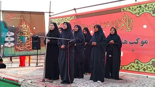 موکب &laquo;شین&raquo;، جلوه&zwnj;گاه فرهنگ و هنر ایلام در مسیر اربعین