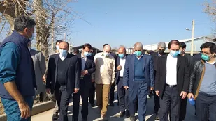 بازدید "قالیباف" از کارخانه در حال احداث "شمه&zwnj;شیر" در پیشوا