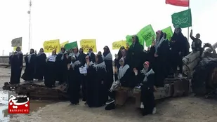 اردوی راهیان نور حوزه مقاومت حضرت معصومه شهر شنبه
