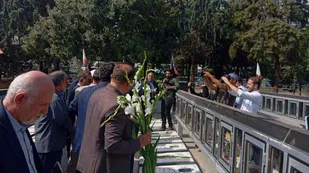 تجدید میثاق اصحاب رسانه قزوین با شهدا