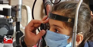 &nbsp;ارائه خدمات چشم&zwnj;پزشکی رایگان به نیازمندان در بجستان+فیلم