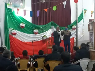 جشن انفجار نور به مناسبت سالگرد پیروزی انقلاب اسلامی در روستای جلال آباد برگزار شد.