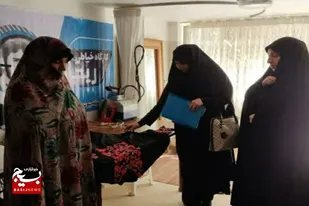 بازدید از ۶ کارگاه تابعه حوزه حضرت خدیجه (س) همدان