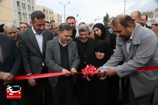 افتتاح فاز اول پروژه شهیدان کریمی