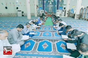 محفل انس با قرآن کریم در مسجد جامع شهرستان سراوان برگزار شد
