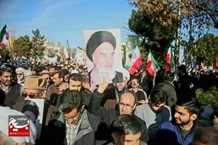 حضور پرشور مردم متدین قم در راهپیمایی دشمن شکن امروز