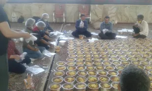 رزمایش کمک های مومنانه در بخش طغرالجرد شهرستان کوهبنان