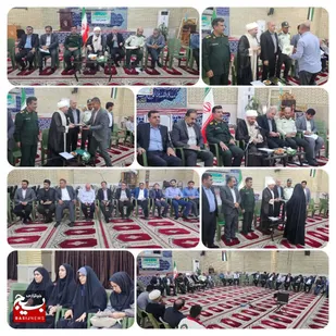 با حضور جانشین ناحیه گتوند از فعالان فرهنگی، اجتماعی وهنری تجلیل شد