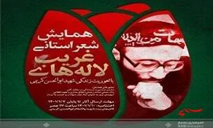 "لاله های سرخ" به وقت شعر و غزل/ اینجا بیت ها حرف می زنند