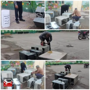 اردوی جهادی بسیج فرهنگیان شوشتر درآستانه بازگشایی مدارس