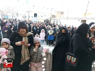 آیین تحویل سال در امامزادگان حلیمه و حکیمه سلام الله علیهما