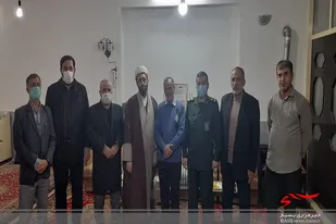 مسئول نمایندگی ولی فقیه سپاه سرخه با رزمندگان دفاع مقدس دیدار کرد