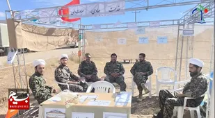 حضور فعال طلاب و روحانیون استان در رزمایش الی بیت&zwnj;المقدس
