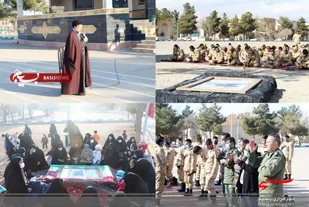 یادواره شهید گمنام در تیپ ۱۵۸ شهید کشاورزیان شاهرود+ عکس