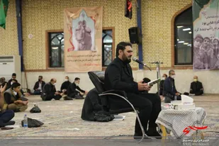 طنین ندای &laquo;الهی العفو&raquo; حسینیه عاشقان ثارالله سپاه ناحیه امام حسین(ع) کرج