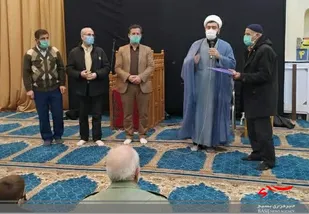 تجلیل از خانواده شهدا توسط پایگاه امام خمینی(ره) همدان