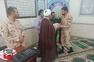 مراسم روز سرباز در سپاه ناحیه بهار برگزار شد