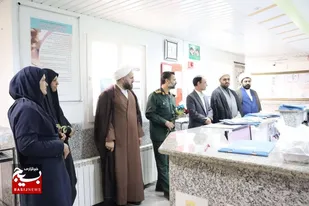 تجلیل از کادر درمان بیمارستان کوهبنان به مناسبت ولادت حضرت زینب (س) و روز پرستار