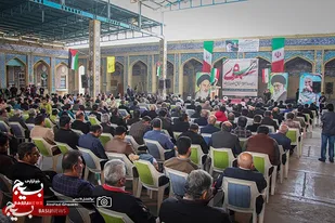 مراسم بزرگداشت حماسه ۹دی در برازجان برگزار شد