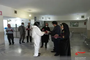 دیدار بخشدار و شورای اسلامی بخش جوکار با کادر درمانگاه ازندریان