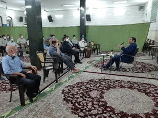 نشست بصیرتی در پایگاه شهید پورشه حوزه 355 امام حسن(ع) برگزار شد
