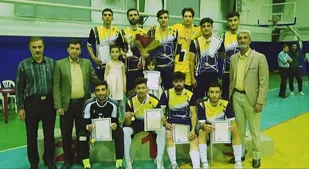 قهرمانی تیم فوتسال دانشجویان پسر دانشگاه آزاد شهرکرد