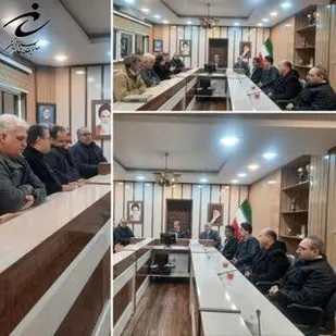 هنرمندان کانون بسیج هنرمندان شهرستان سرخس با فرماندار این شهرستان دیدار نمودند.