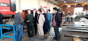 از واحد تولیدی لیزیران، بازدید شد