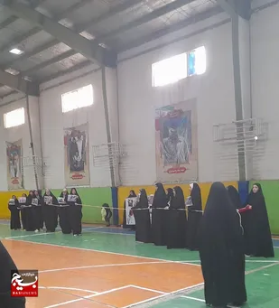حضور بسیجیان حوزه ۱۰ خواهران در مسابقات &laquo;جام شقایق&zwnj;های مقاوم&raquo; به&zwnj;مناسبت گرامیداشت شهدای زن و کودک غزه