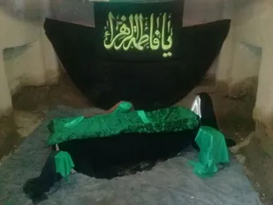 برپایی نمایشگاه فاطمیه در روستای حسین آباد بسطام+ تصاویر