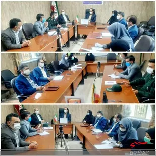 جلسه چهلمین سالگرد دفاع مقدس بین بسیج فرهنگیان بجنورد و اداره آموزش و پرورش شهرستان بجنورد