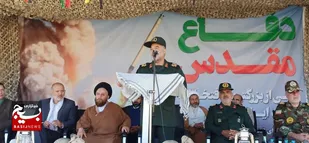 دشمن در جنگ شناختی ترکیبی به دنبال فتح باورهای اعتقادی است/از دلِ ظالمانه ترین تحریم&zwnj;ها به قدرت برتر پهبادی دنیا رسیدیم + عکس