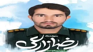 رضا زارعی از پاسداران هرمزگانی مستشار در سوریه در حمله  صهیونیست&zwnj;ها به بندر بانیاس سوریه به شهادت رسید