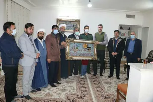 دیدار بار رزمنده مدافع حرم آقای منصوری